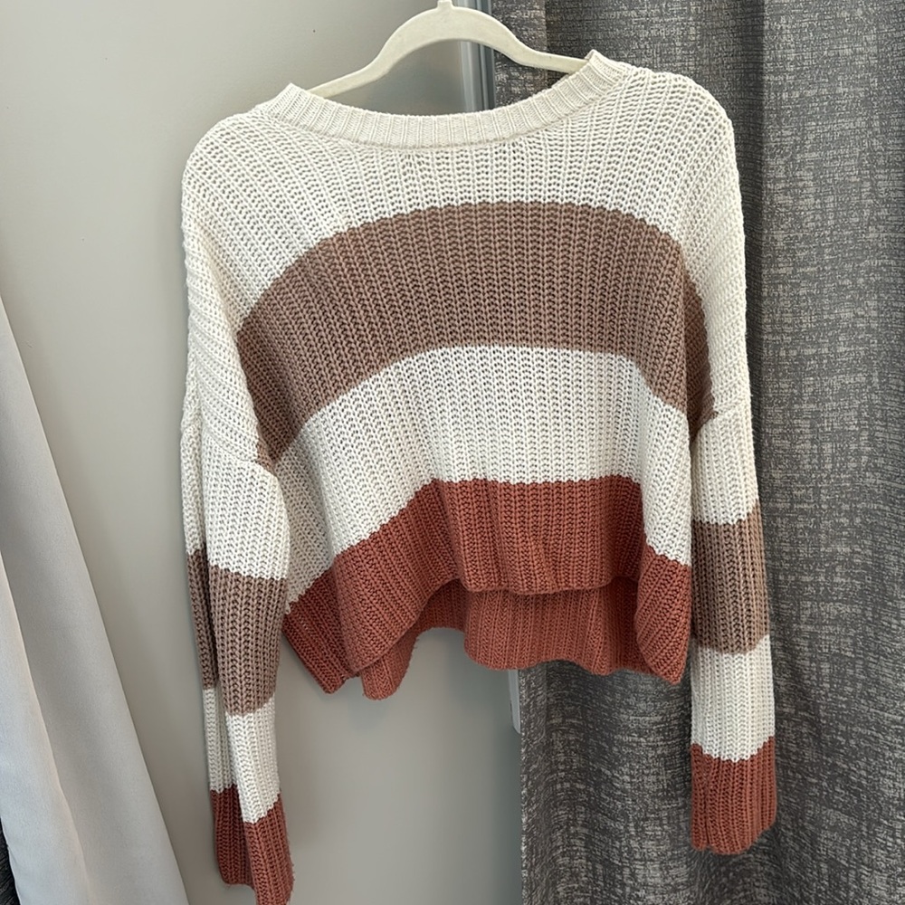 Colorblock Knit Sweater
